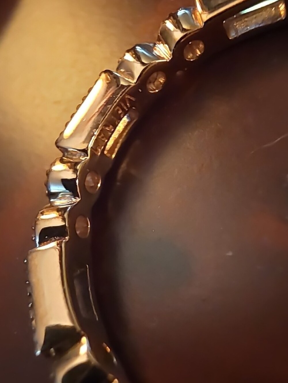 Diamonique CZ Pink Enamel Eternity Stack Set Rose Gold Sterling Silver Rings - Picture 10 of 16
